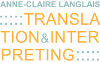 ANNE-CLAIRE LANGLAIS LANGUAGE SERVICES