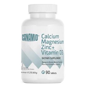 Calcio Magnesio Zinc Vitamina D3 CANAMIO